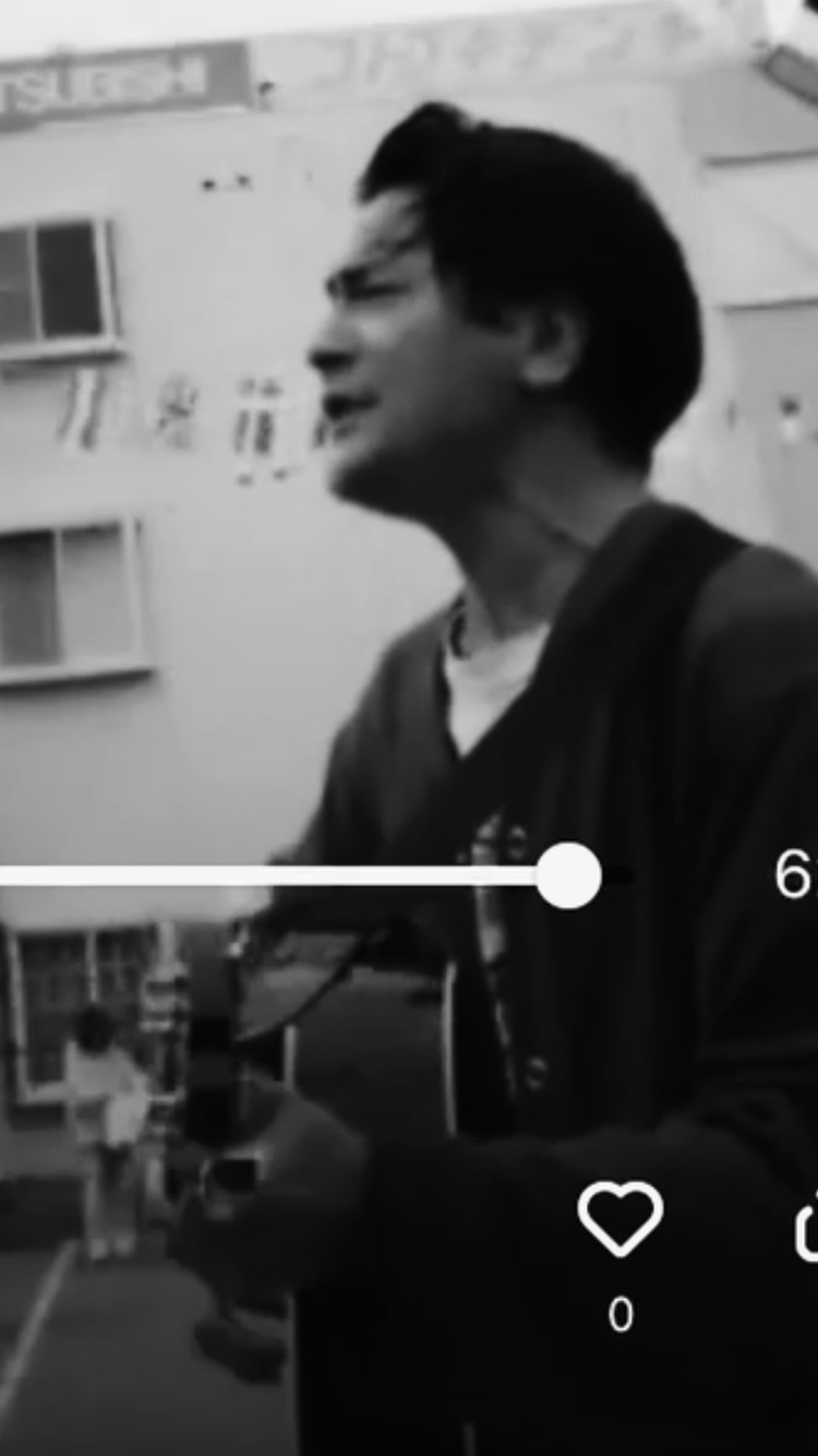 沖田演夢街頭弾き語りライブ7/29〜8/2配信のお知らせ　