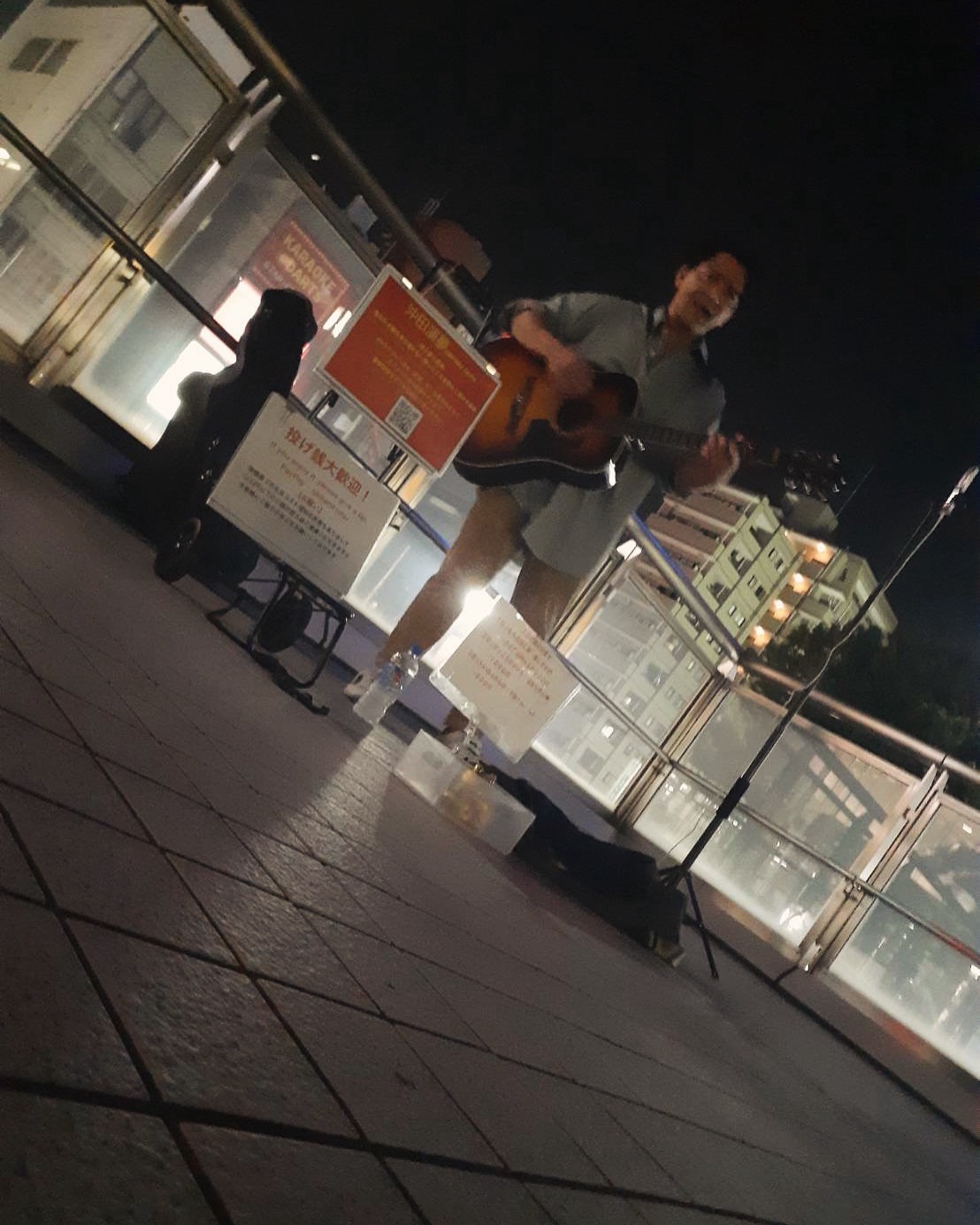 沖田演夢街頭弾き語りライブ11/5〜11/10配信のお知らせ