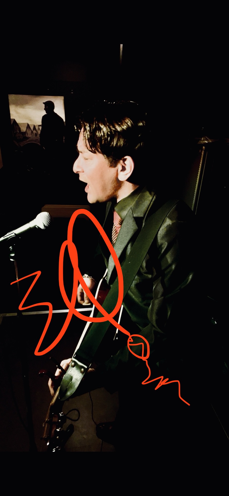 沖田演夢街頭弾き語りライブ12/15〜12/20配信のお知らせ